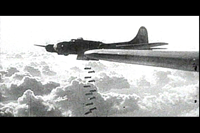 B-17's dropping bombs